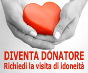 Diventa donatore - Richiedi la visita di idoneità